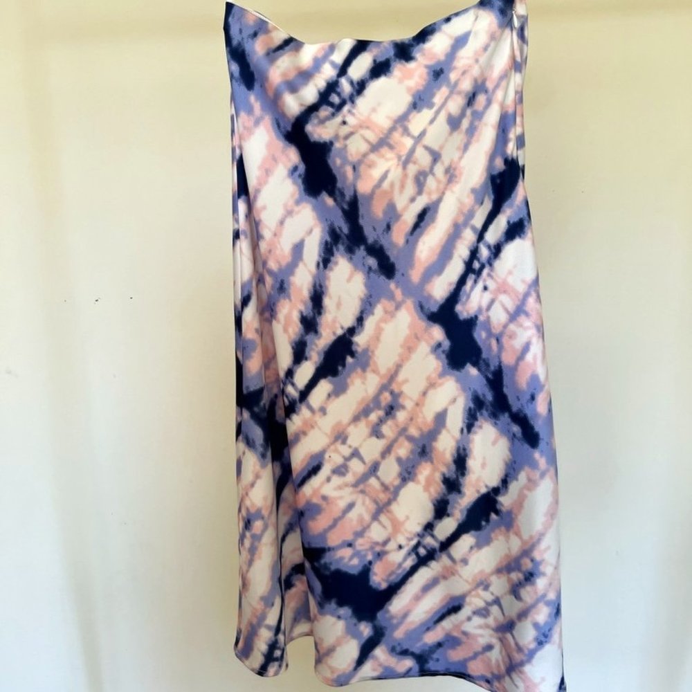 SHE + SKY TIE DYE MIDI SKIRT (LARGE)